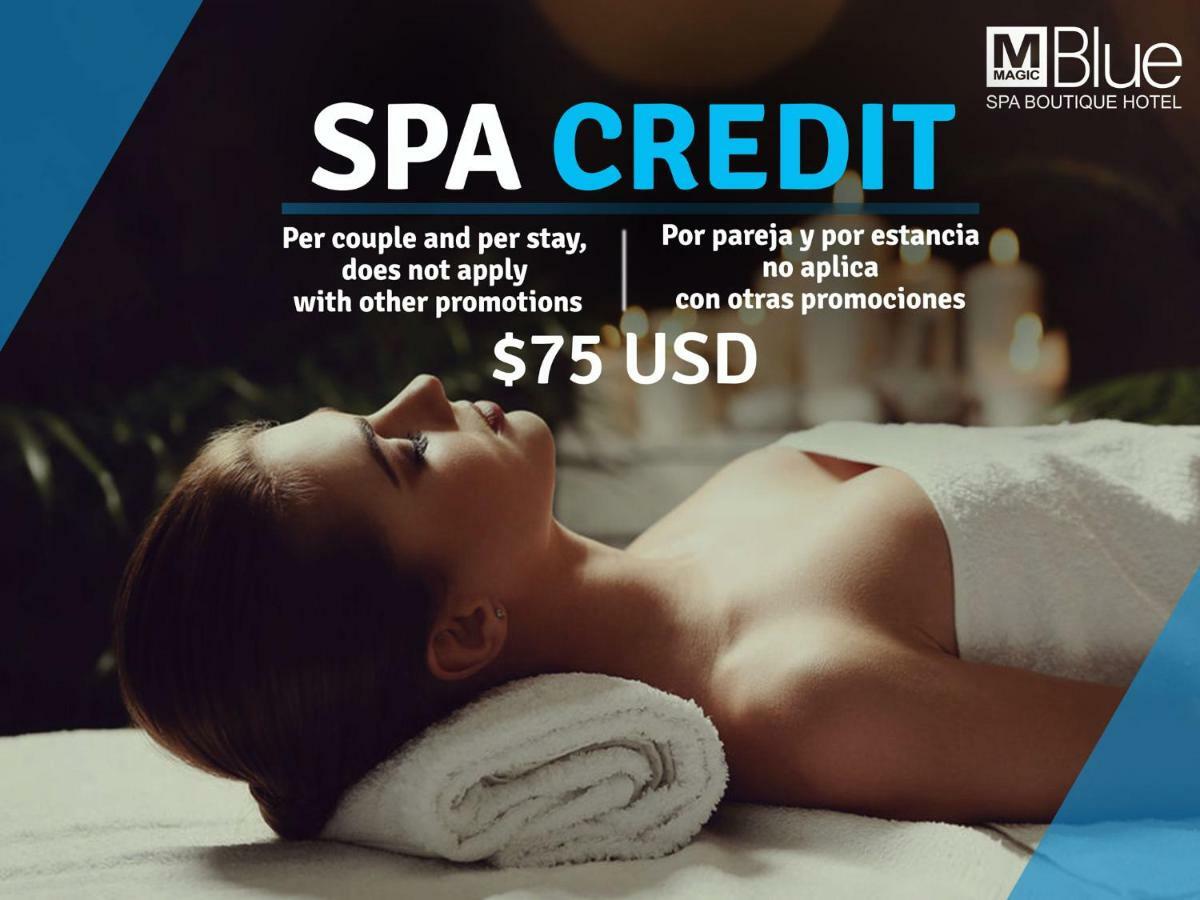 Magic Blue Spa Boutique Hotel Adults Only Playa del Carmen Ngoại thất bức ảnh Spa Credit